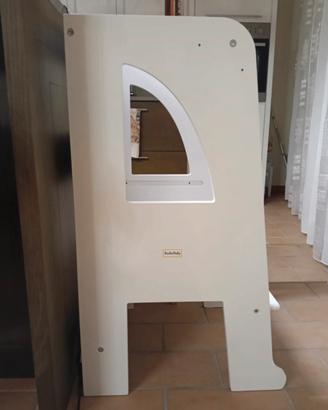 Torre montessori montessoriana Rocketbaby bianca