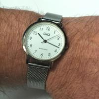 Q&Q by Citizen Orologio Acciaio quadrante Bianco