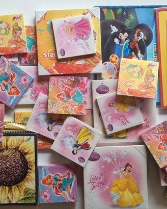 Lotto stock Disney Winx Cars 48 pezzi cameretta 