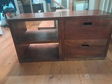 cubi in legno massello