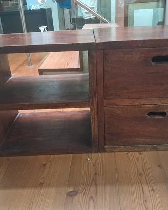 cubi in legno massello