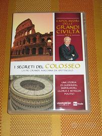 DVD  I  SEGRETI  DEL  COLOSSEO  PIERO ANGELA