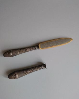 tagliacarte e timbro ceralacca