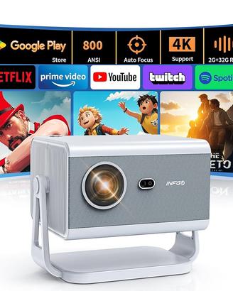 VideoProiettore  smart 1080P con android tv