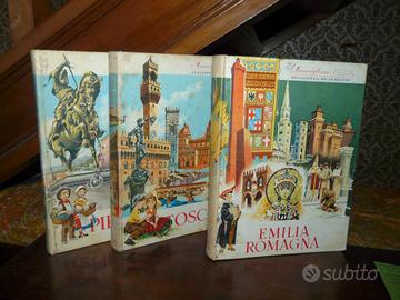 enciclopedia delle regioni tre libri anno 1968