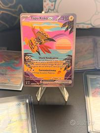 Carta pokemon Tapu Koko ex 247/182 paradosso