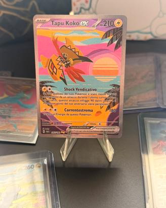 Carta pokemon Tapu Koko ex 247/182 paradosso