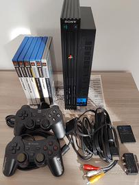 Console Playstation 2 più 6 giochi 