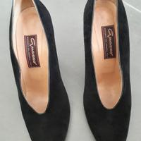 Scarpe donna nere Vintage