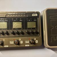Zoom G3 Multieffetto + Wah Wah Zoom