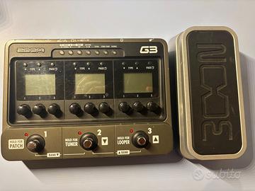Zoom G3 Multieffetto + Wah Wah Zoom