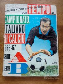 Album calciatori campionato italiano 1966/67 Tempo