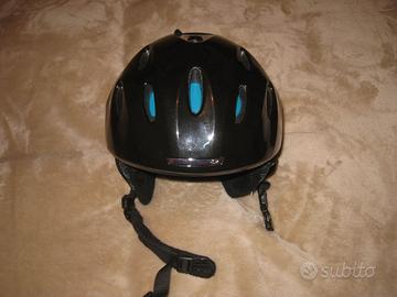 GIRO casco da sci nero lucido misura S