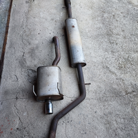 Linea di scarico usata Fiat Panda 100HP