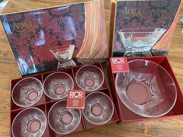 Coppa e 6 coppette frutta