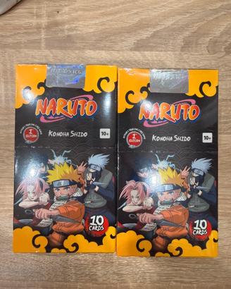 Naruto Mythos Tcg Booster Box x2 Sealed First Ed