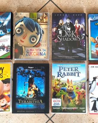 Lotto 11 film DVD per bambini