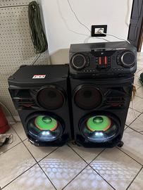 LG CL 98 3500w RMS impianto hifi