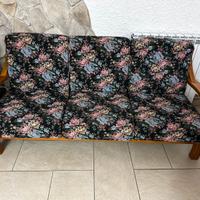 Divano 3 posti x arredo rustico case di montagna