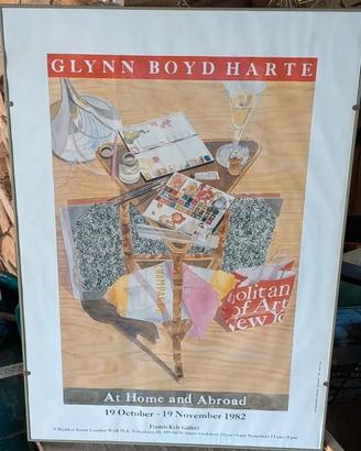 Poster "At home and Abroad mostra 1982