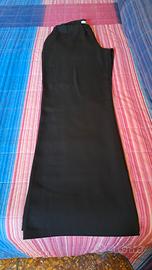 pantaloni raso nero