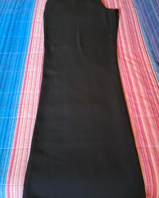 pantaloni raso nero