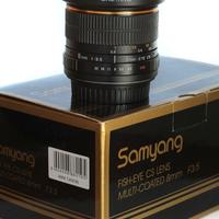 fish-eye Samyang 8mm f/3.5 fisheye Canon EF-S