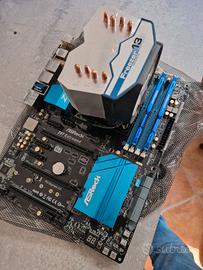 Scheda madre, i5 4690k, 16gb ram