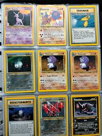 lotto carte Pokemon 