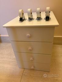 Cassettiera per cameretta bambina