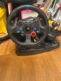 Volante Logitech G29 + pedaliera + cambio