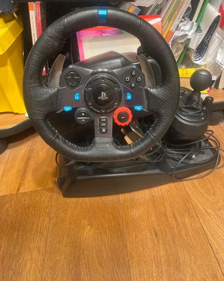 Volante Logitech G29 + pedaliera + cambio