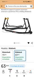 cavalletti moto (usati per Hornet 600 2003)