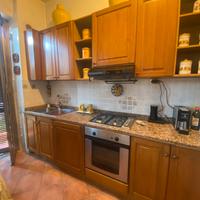 Cucina in legno rovere