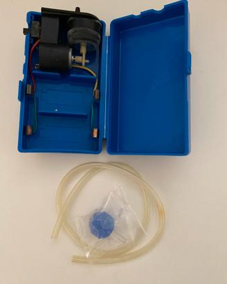 Aeratore a batteria portatile per esche
