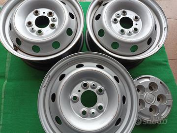 CERCHI IN FERRO DA 15 X FIAT DUCATO
