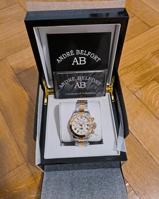 Orologio andrè Belfort le capitaine oro/acciaio