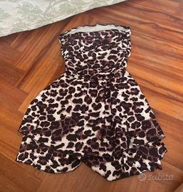 Vestito leopardato