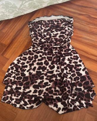 Vestito leopardato