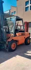 Carrello elevatore diesel portata 7000kg marca Lin