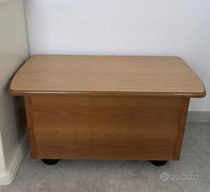 Coppia comodini in legno ciliegio — stile moderno