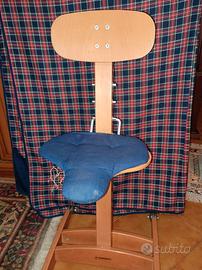 sedia in noce Foppapedretti 