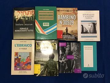 Lotto libri cultura ebraica #1