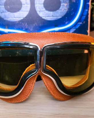 Retrò Vintage Style Old School Biker Goggles