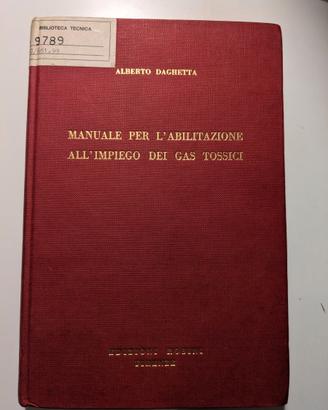 Manuale abilitazione all'impiego dei gas tossici