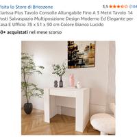 Tavolo consolle