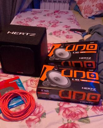 subwoofer hertz e cavi