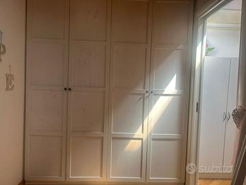 Armadio legno bianco IKEA