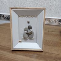 Quadretto pebble art 