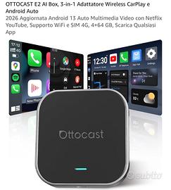 Ottocast OttoAiBox E2 – CarPlay/Android 13 WIFI